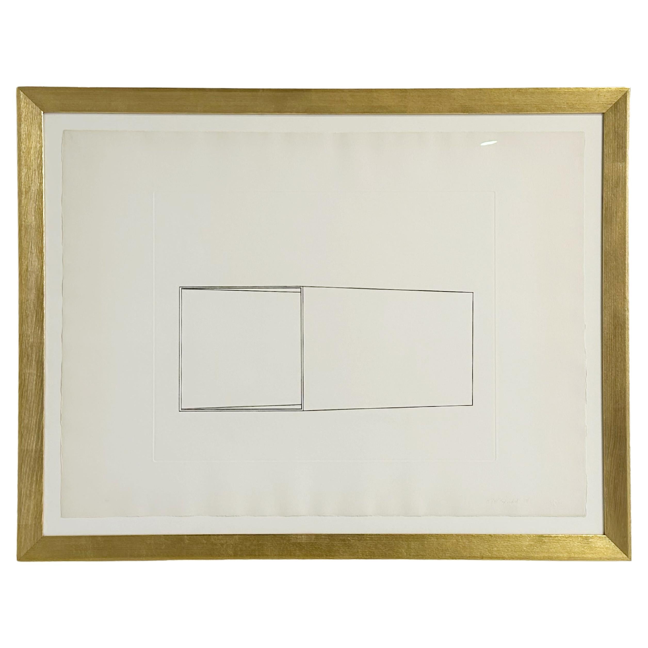 Donald Judd, « Untitled » 1974, gravure en vente