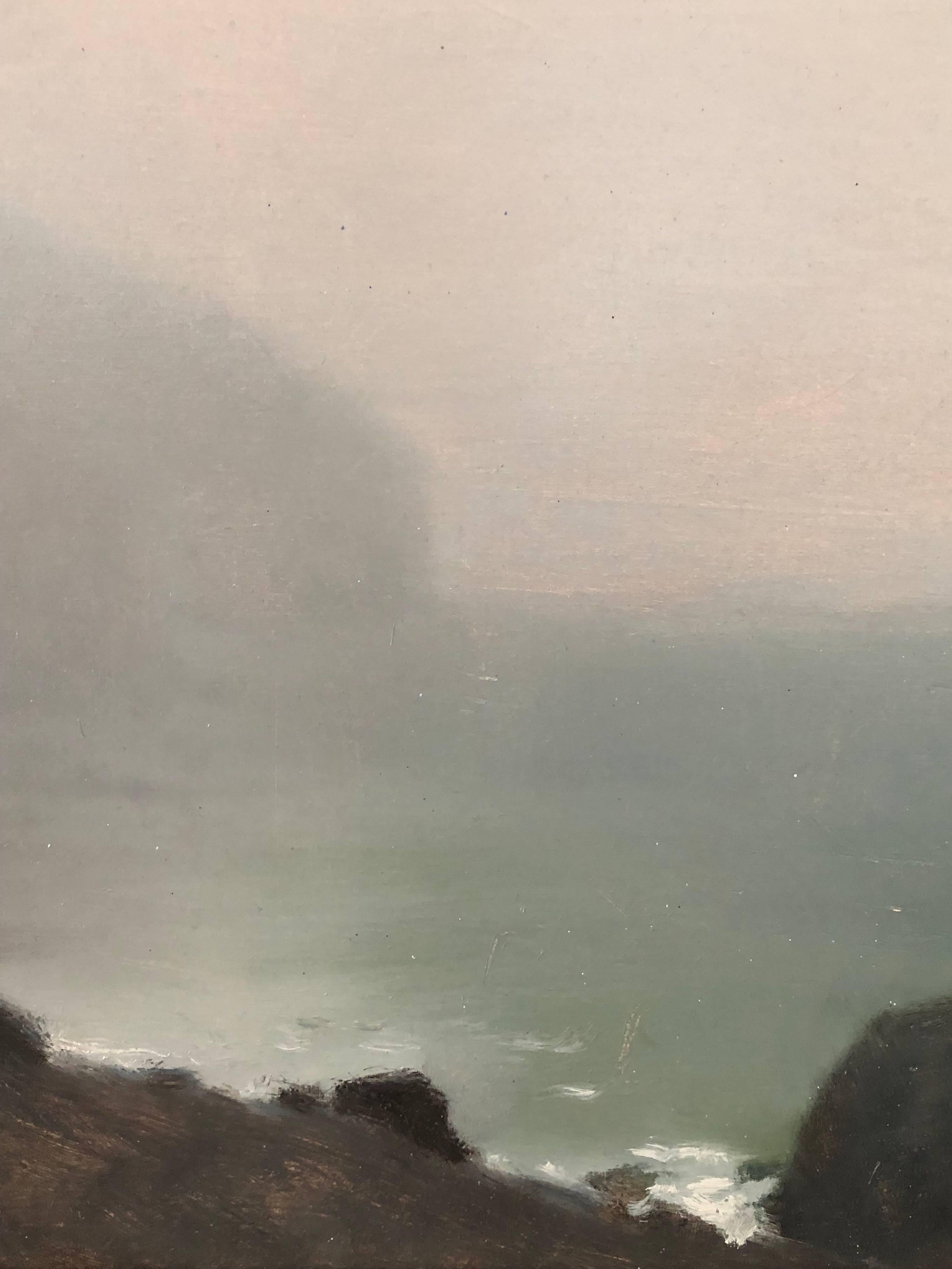 A Study in Fog - Painting by Donald Jurney