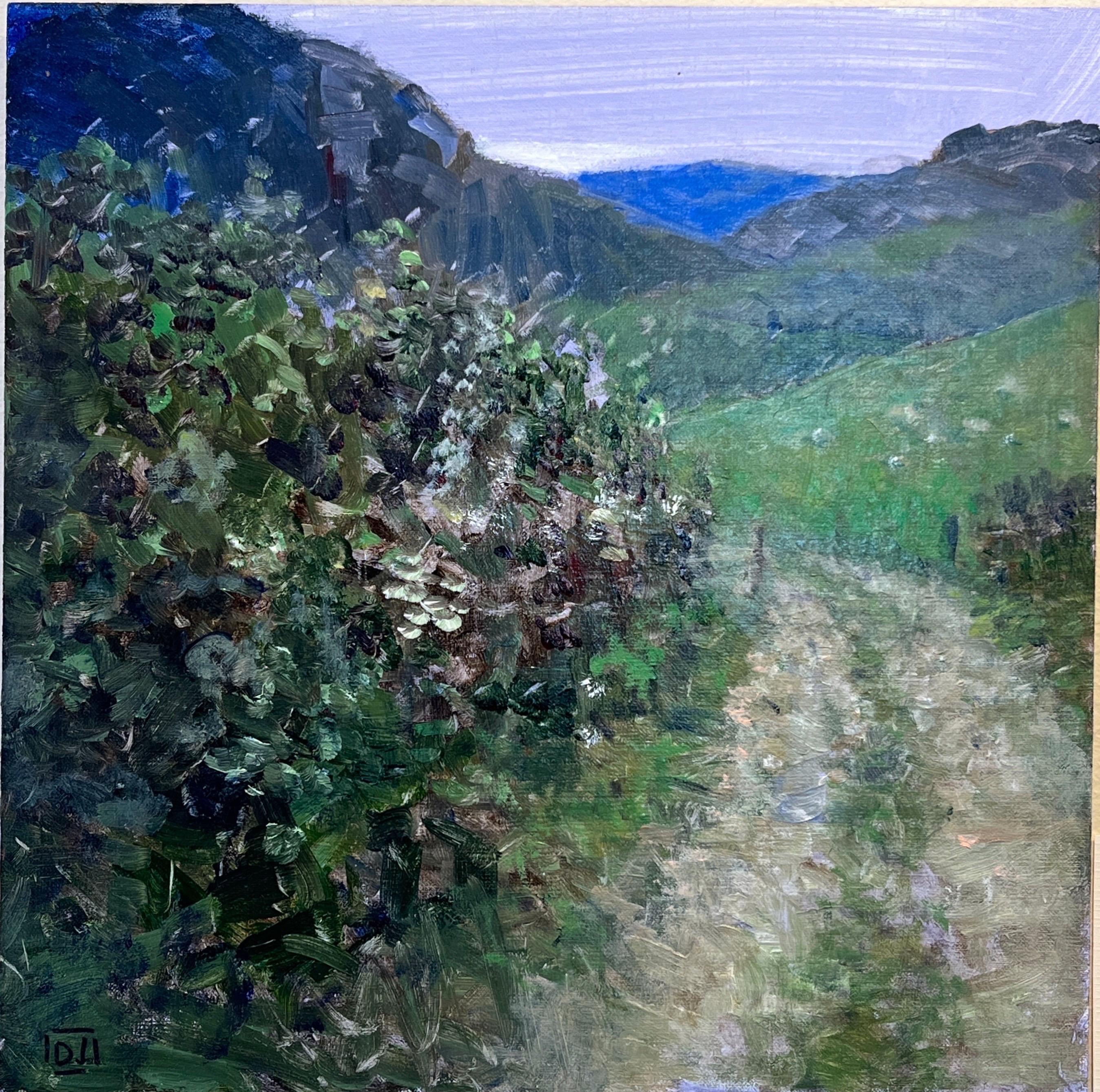 Donald Jurney Landscape Painting - An Irish Lane