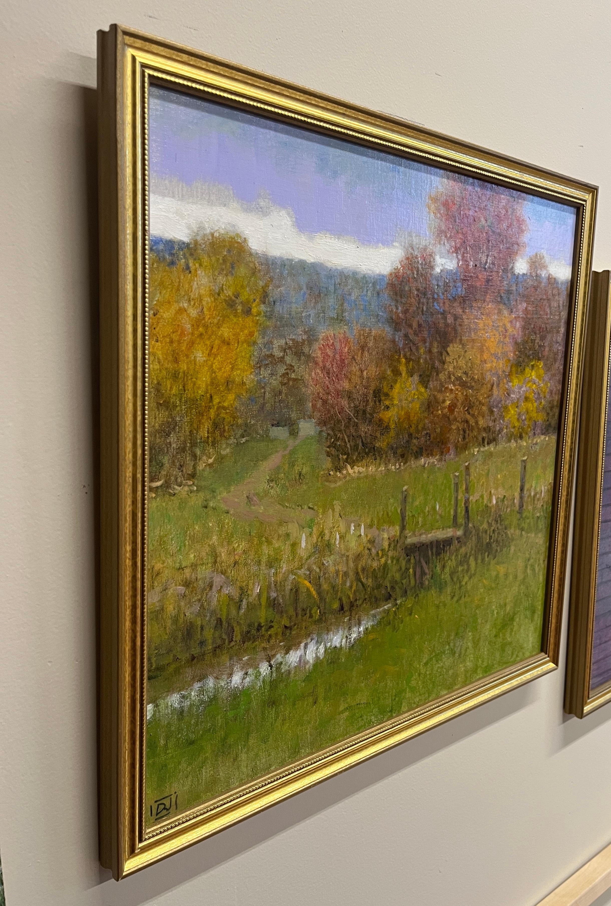 Un pomeriggio di ottobre - Painting di Donald Jurney