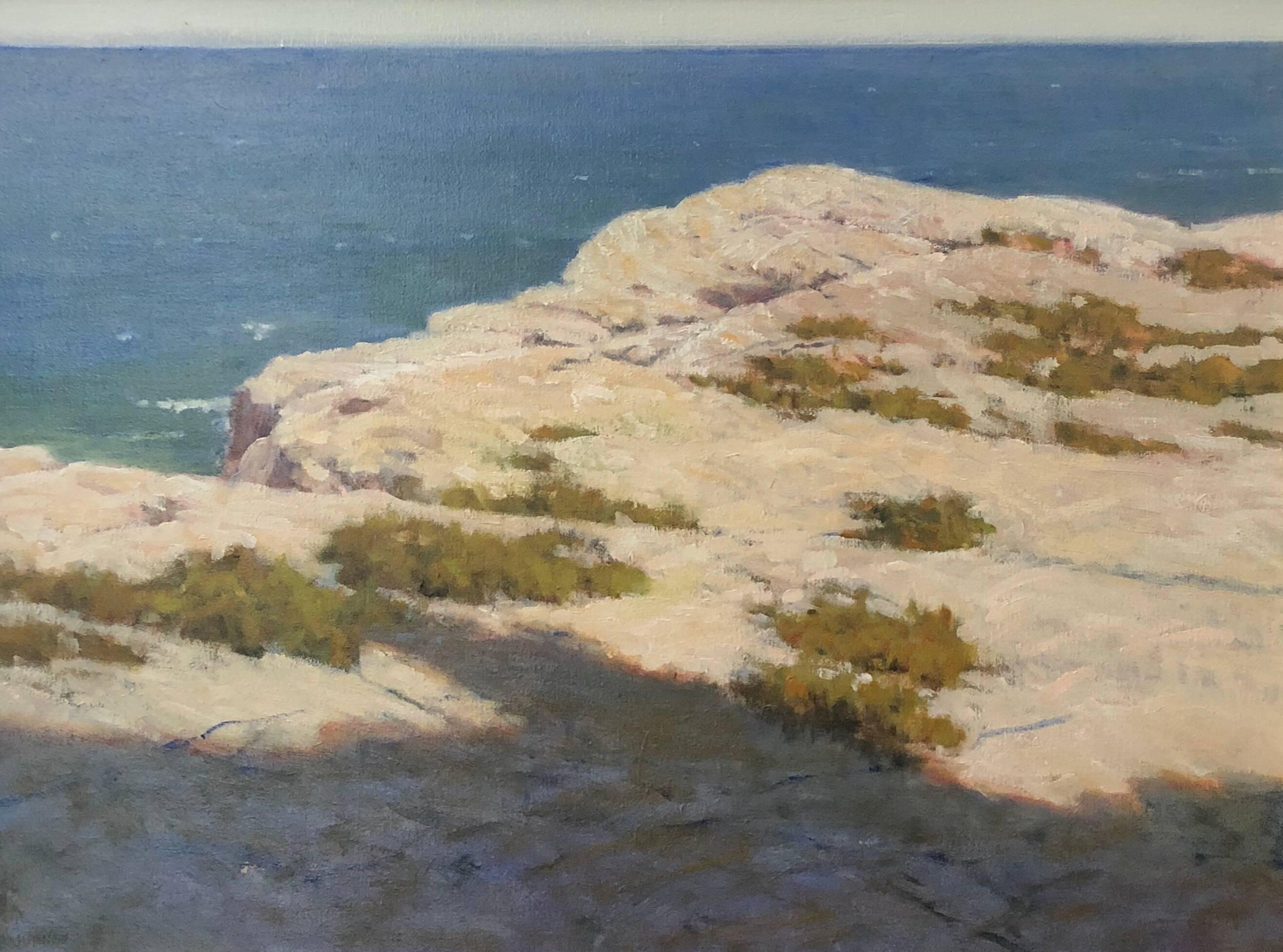 Donald Jurney Landscape Painting - Cloud Shadow, Star Island