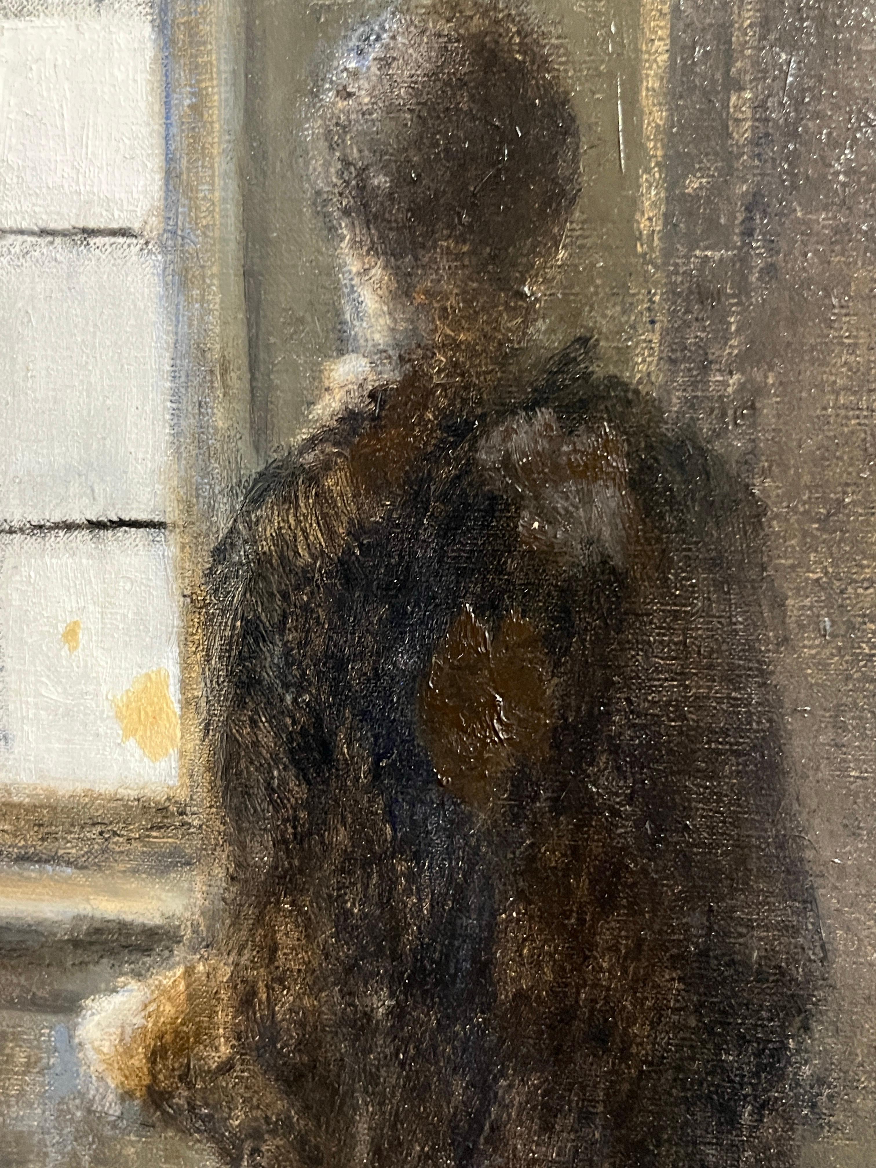Se trata de un precioso cuadro original al óleo sobre panel de lino del maestro Donald Jurney. 

Donald Jurney (nacido en 1945) se formó en la Universidad de Columbia, el Instituto Pratt y la Liga de Estudiantes de Arte. Su carrera incluye más de