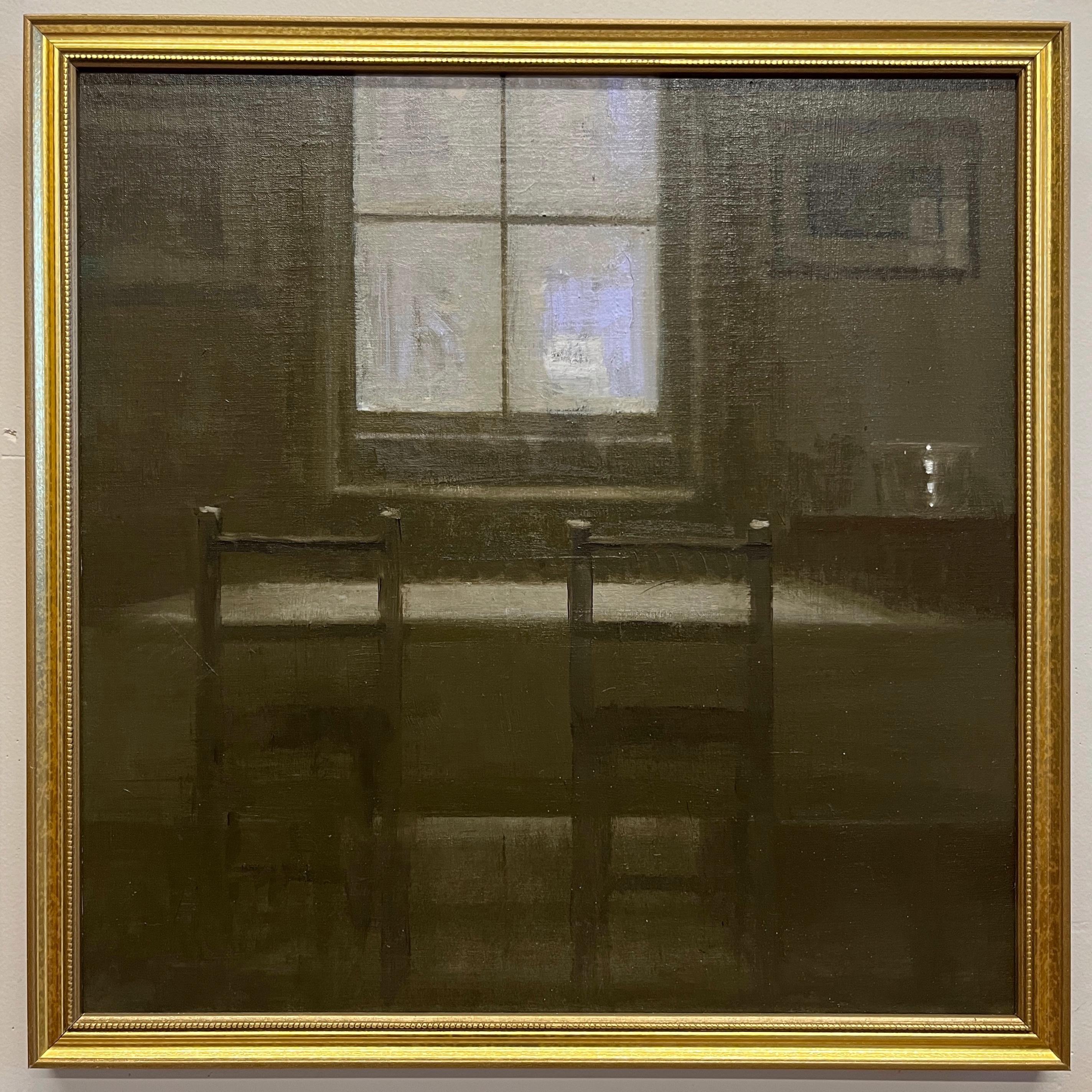 Figurative Painting di Donald Jurney - Immobilità