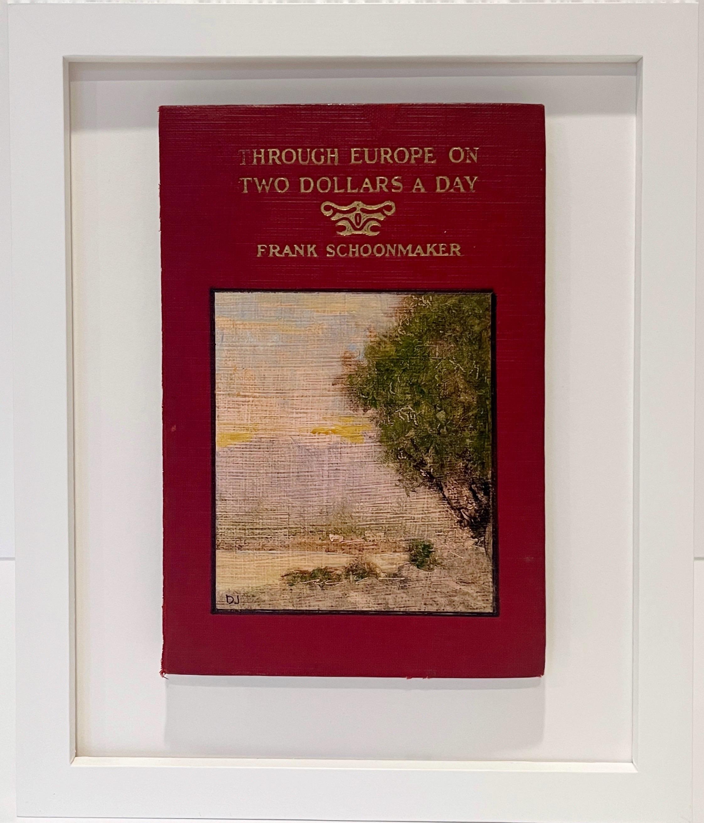 Mit zwei Dollar am Tag durch Europa (Amerikanischer Impressionismus), Painting, von Donald Jurney
