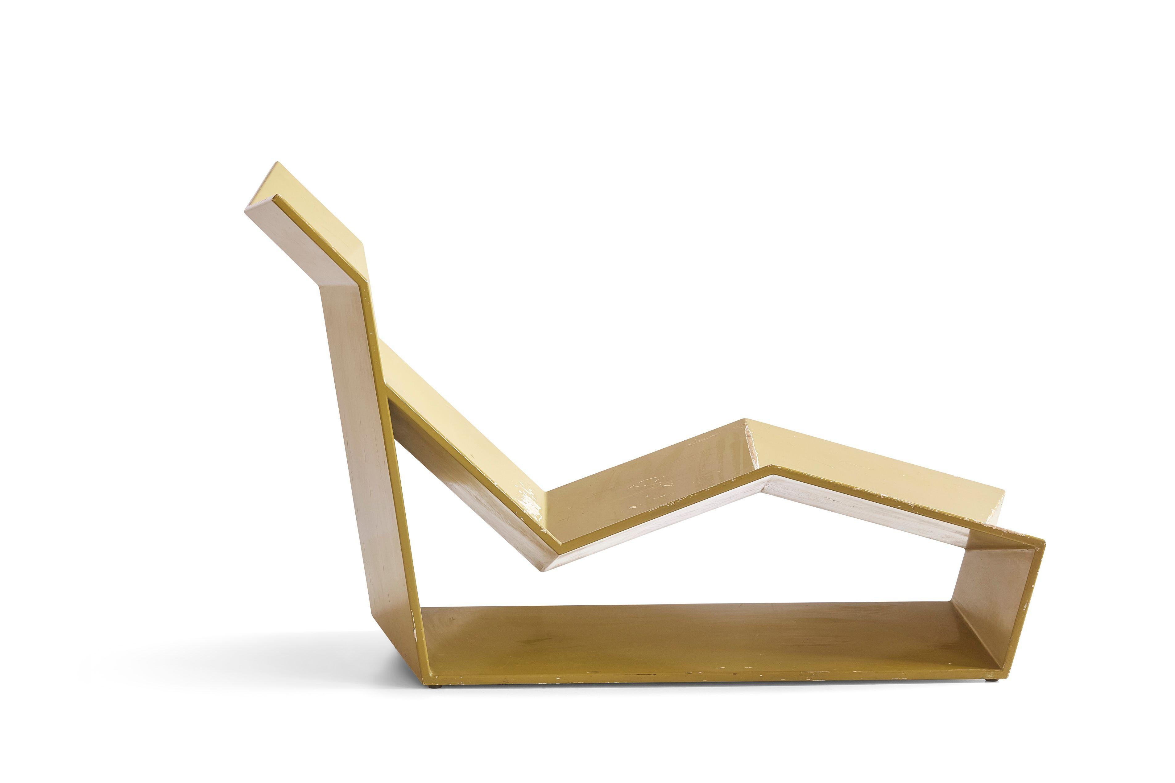Fin du 20e siècle Prototype de chaise longue 