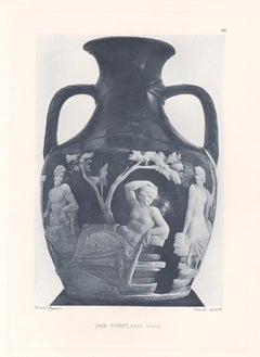 The Portland Vase, British Museum Roman antiquity photogravure