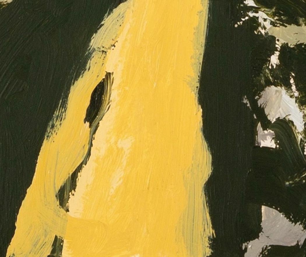 Ballinaboy (near Connemara), 1977, circa - Bright Acrylic Landscape Painting For Sale 5
