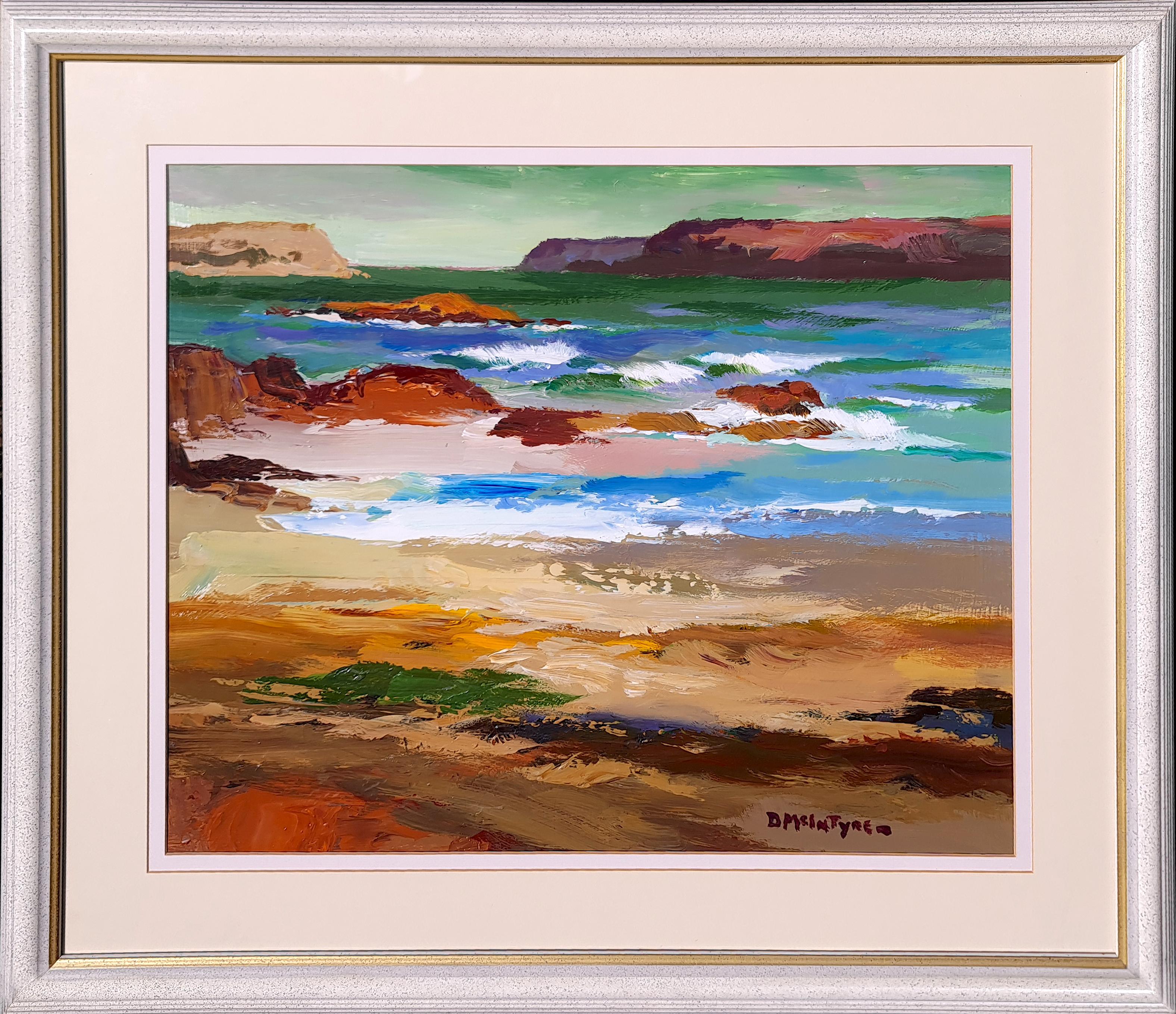 Donald McIntyre Abstract Painting - Iona