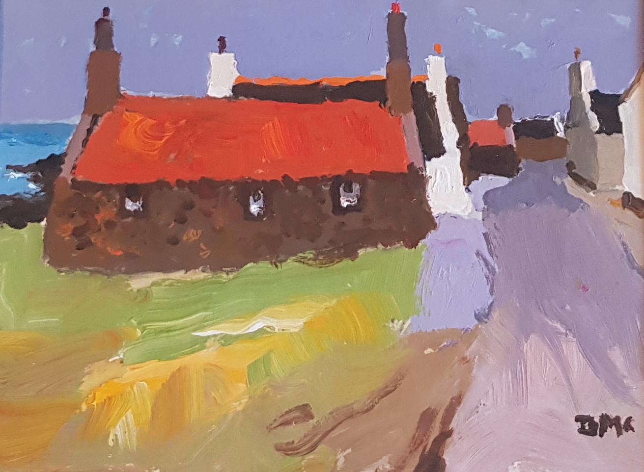 Donald McIntyre Modern British Cottage on Iona, Scotland Donald McIntyre 'The Beach Hideaway