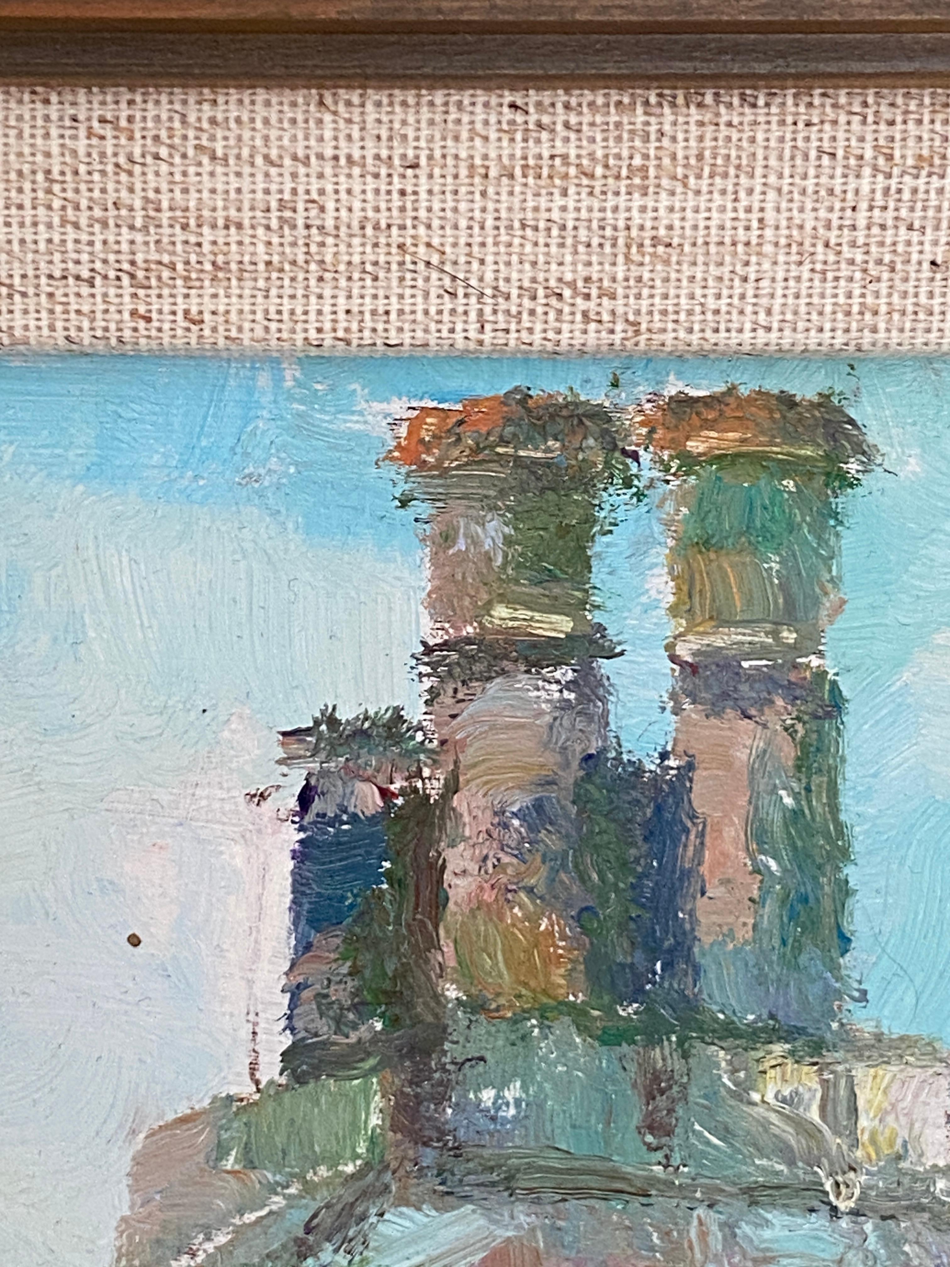 Donald Plenderleith Paesaggio britannico Dordogna Agriturismo Francia Impressionista in vendita 9