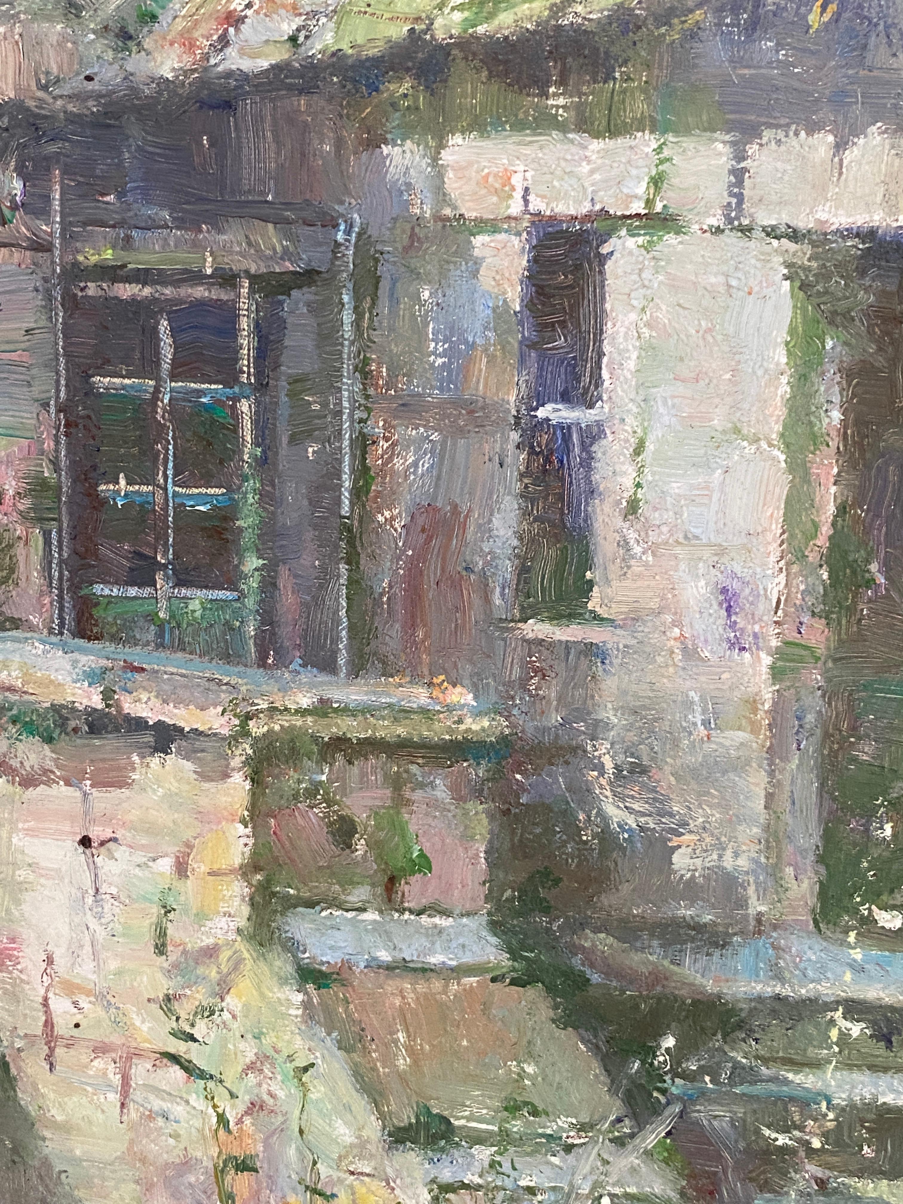 Donald Plenderleith Paesaggio britannico Dordogna Agriturismo Francia Impressionista in vendita 11
