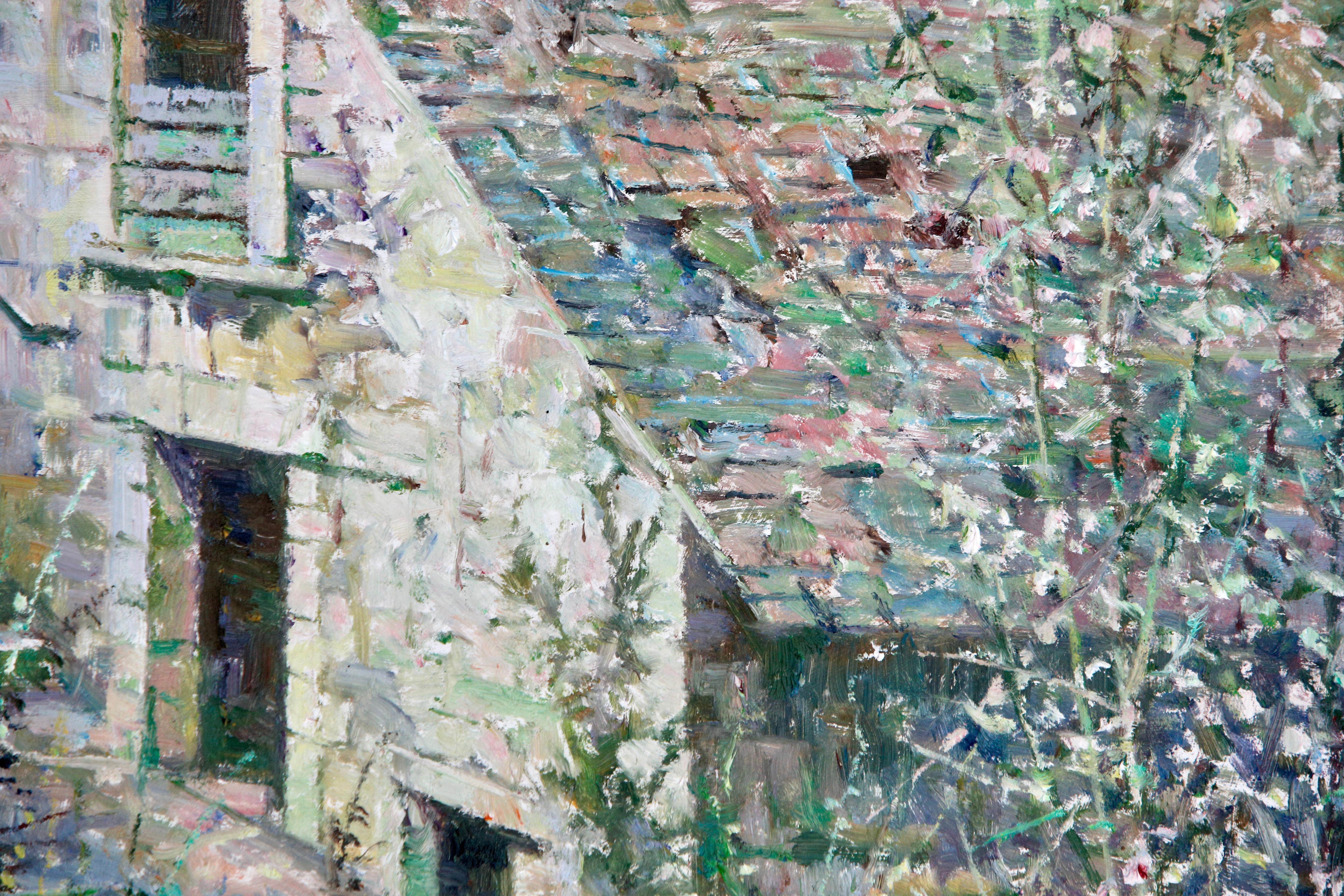 Donald Plenderleith Paesaggio britannico Dordogna Agriturismo Francia Impressionista In condizioni buone in vendita a Cheltenham, GB