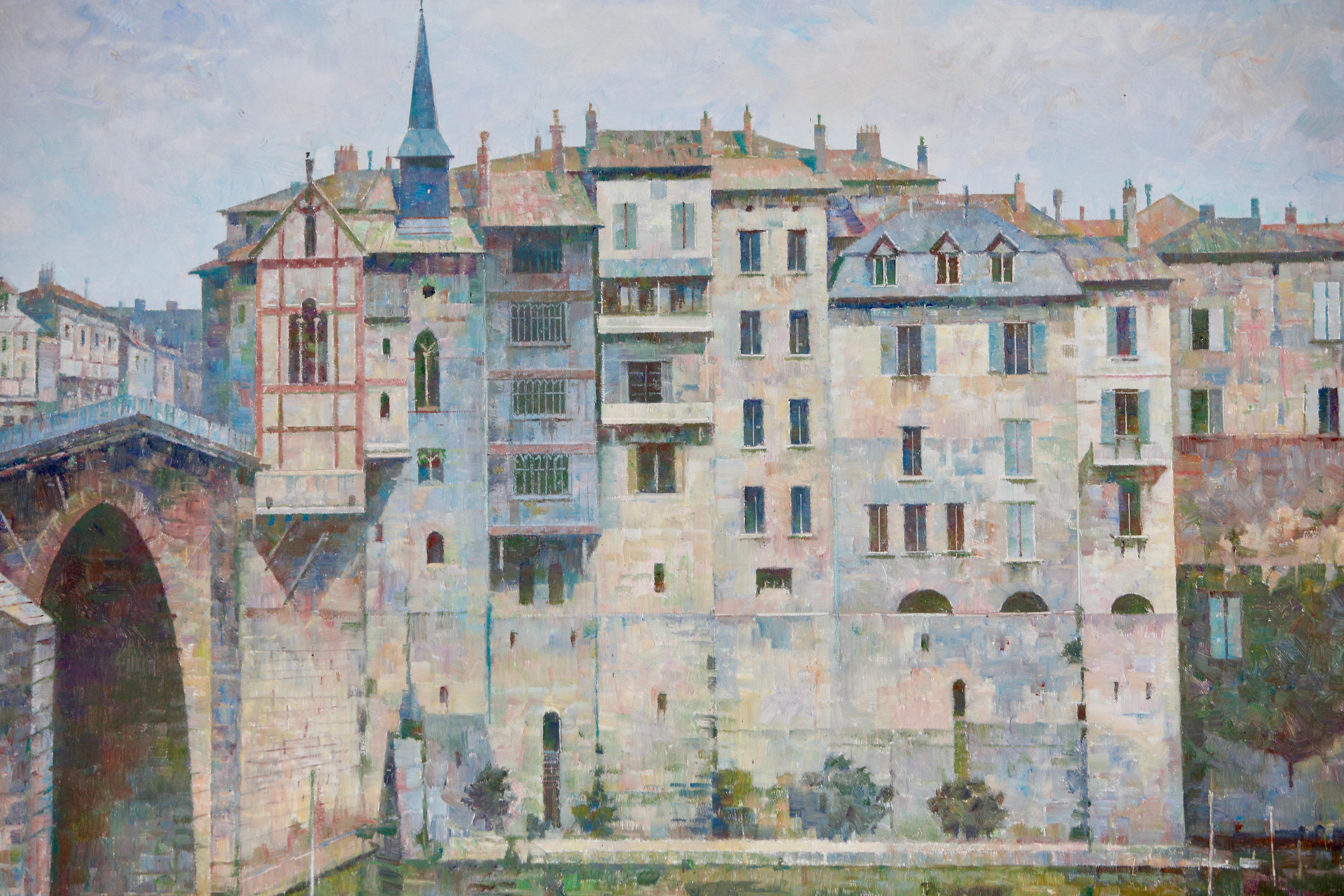 Donald Plenderleith Artista británico Paisaje de Villeneuve-sur-Lot Francia Pintura al óleo sobre tabla

Este impresionante cuadro capta maravillosamente la luz del sol en una escena arquitectónica paisajística en Villeneuve-sur-Lot, Francia.