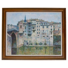 Donald Plenderleith British Landscape of Villeneuve-sur-Lot France Impressionist