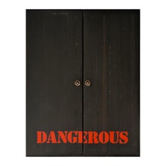 "Dangerous" Contemporary Surreal Hyper Realistic Phallus and Tomato Painting