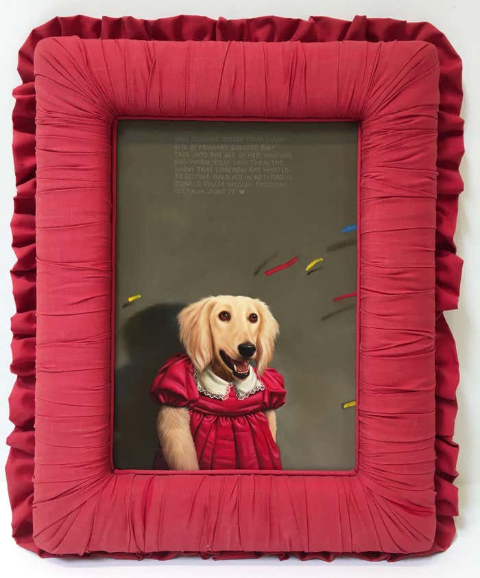 Donald Roller Wilson - Holly Saw the Primary Colors Being Tossed into ...