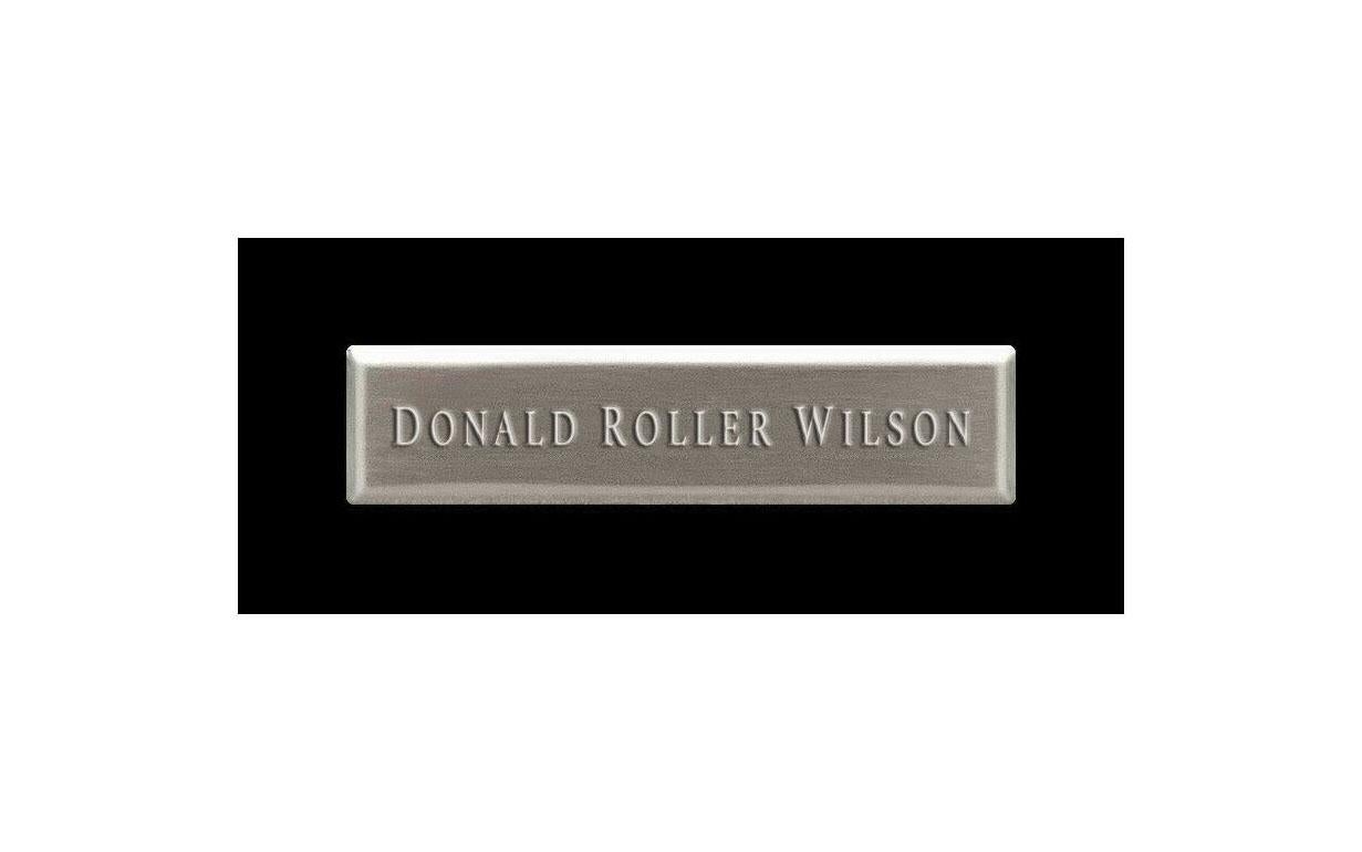 Donald Roller Wilson Original Wood Relief Sculpture Hand Signed Artwork Painting For Sale 2