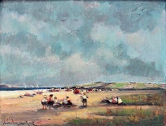 Cielo pesante in spiaggia