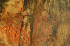 Rabbi holding Torah, Modern Oil Painting by Donald Roy Purdy