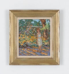 Figure in Garden