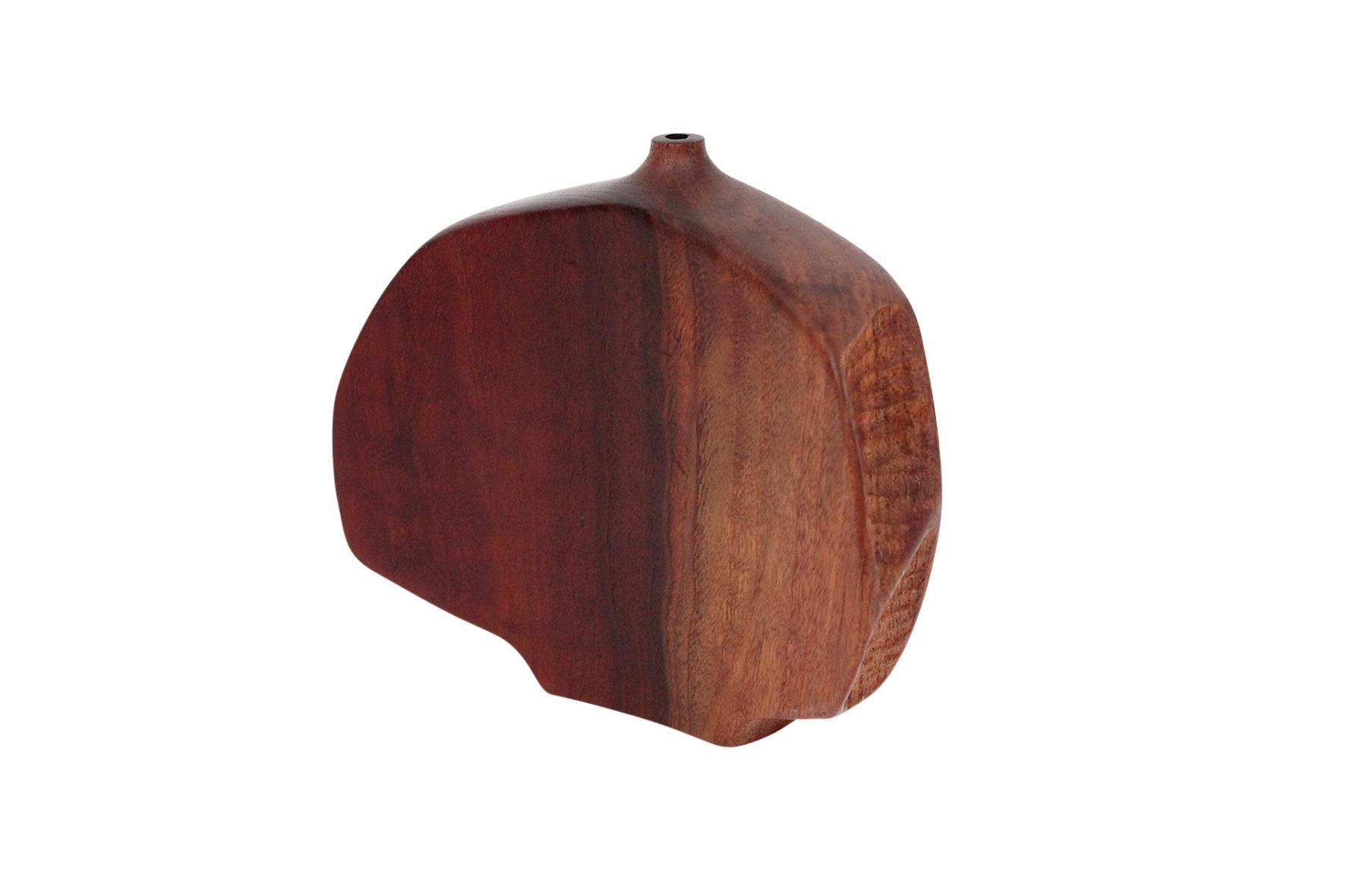 American Donald Saxby Turned Wood Vase