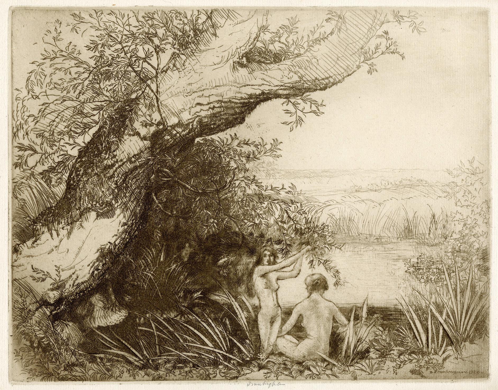 Der bezaubernde Pool – Print von Donald Shaw MacLaughlan