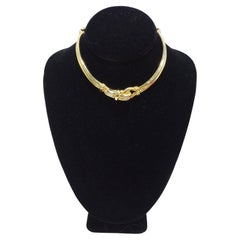 Vintage Donald Stannard Knot Choker Necklace