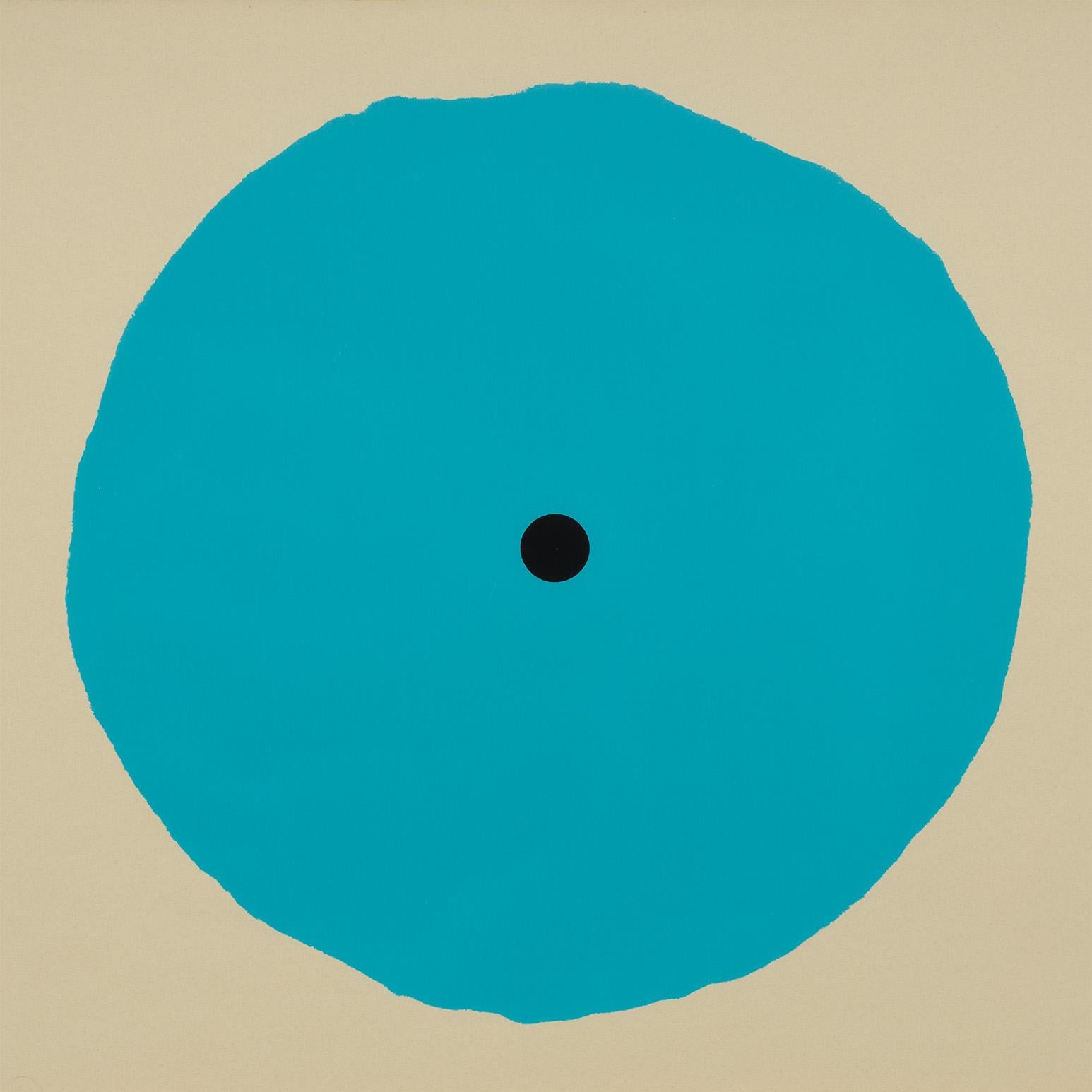 Aqua Trumpet - Pop Art Print by Donald Sultan