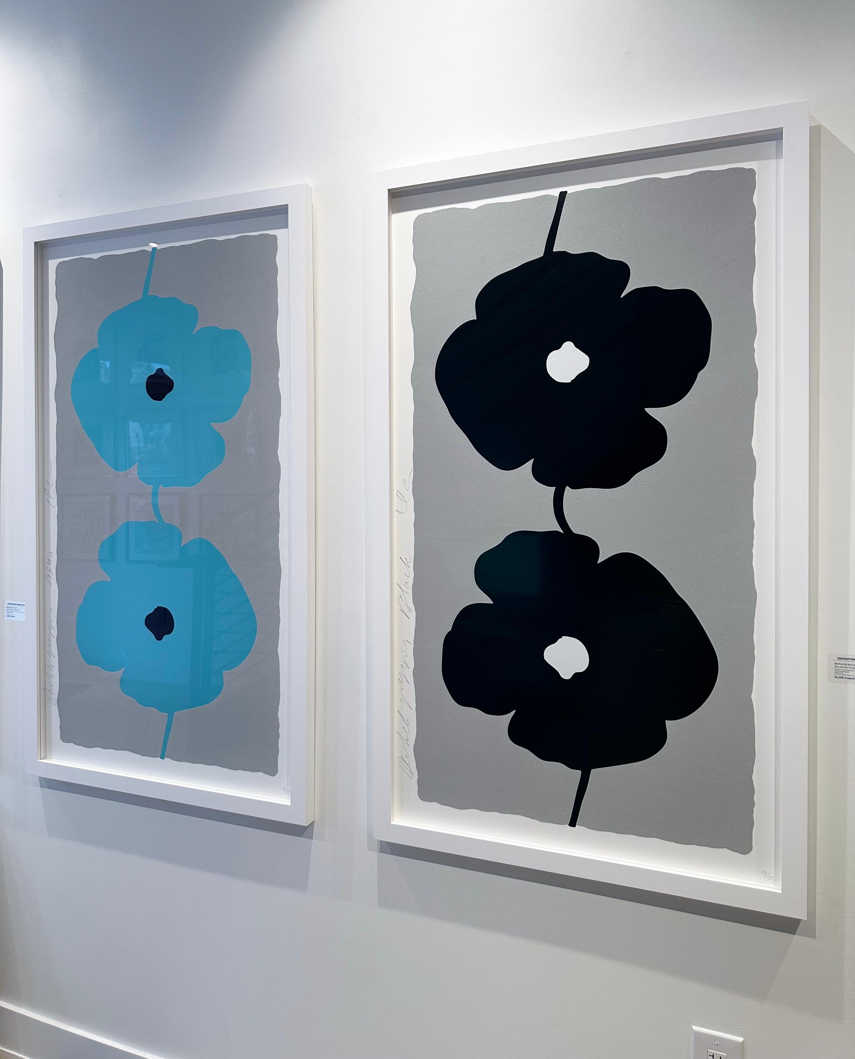 Black Double Poppies For Sale 1