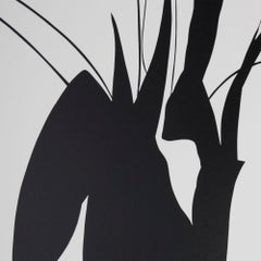 Tulipes noires et vase