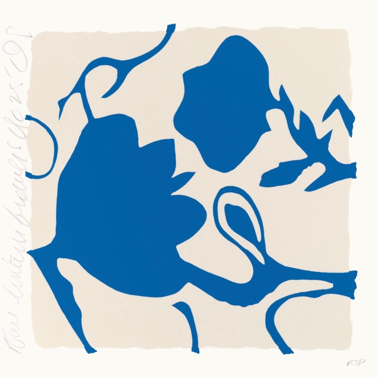 Lanterne bleue Fleurs 2025