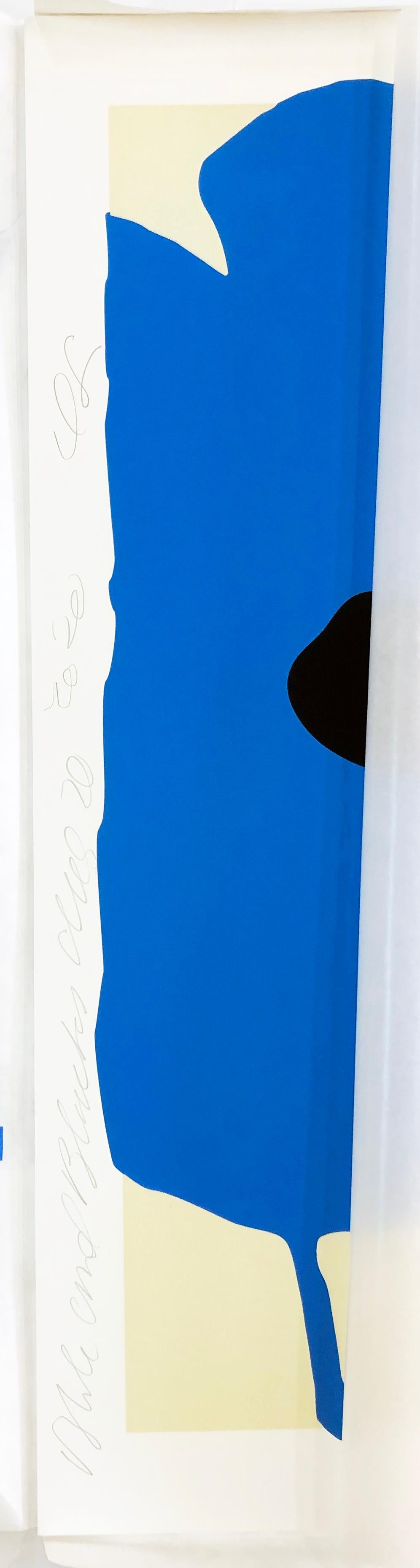 Blues and Black 20 agosto 2020 - Print Contemporaneo di Donald Sultan