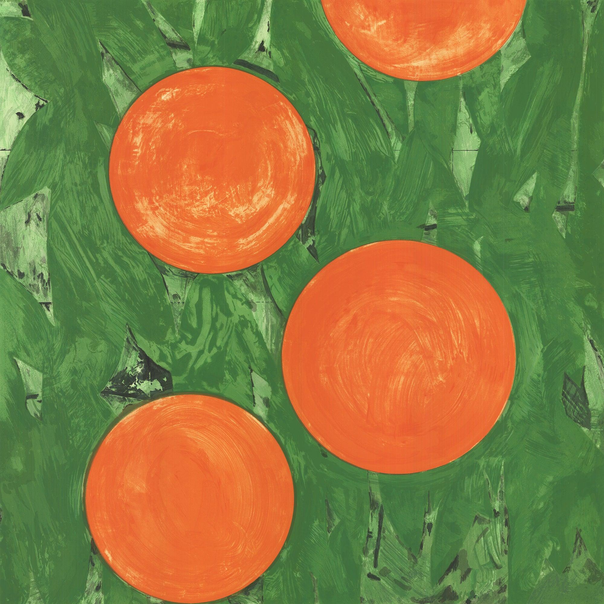 Donald Sultan 'Four Oranges' 1993- Serigraph- Signed 2