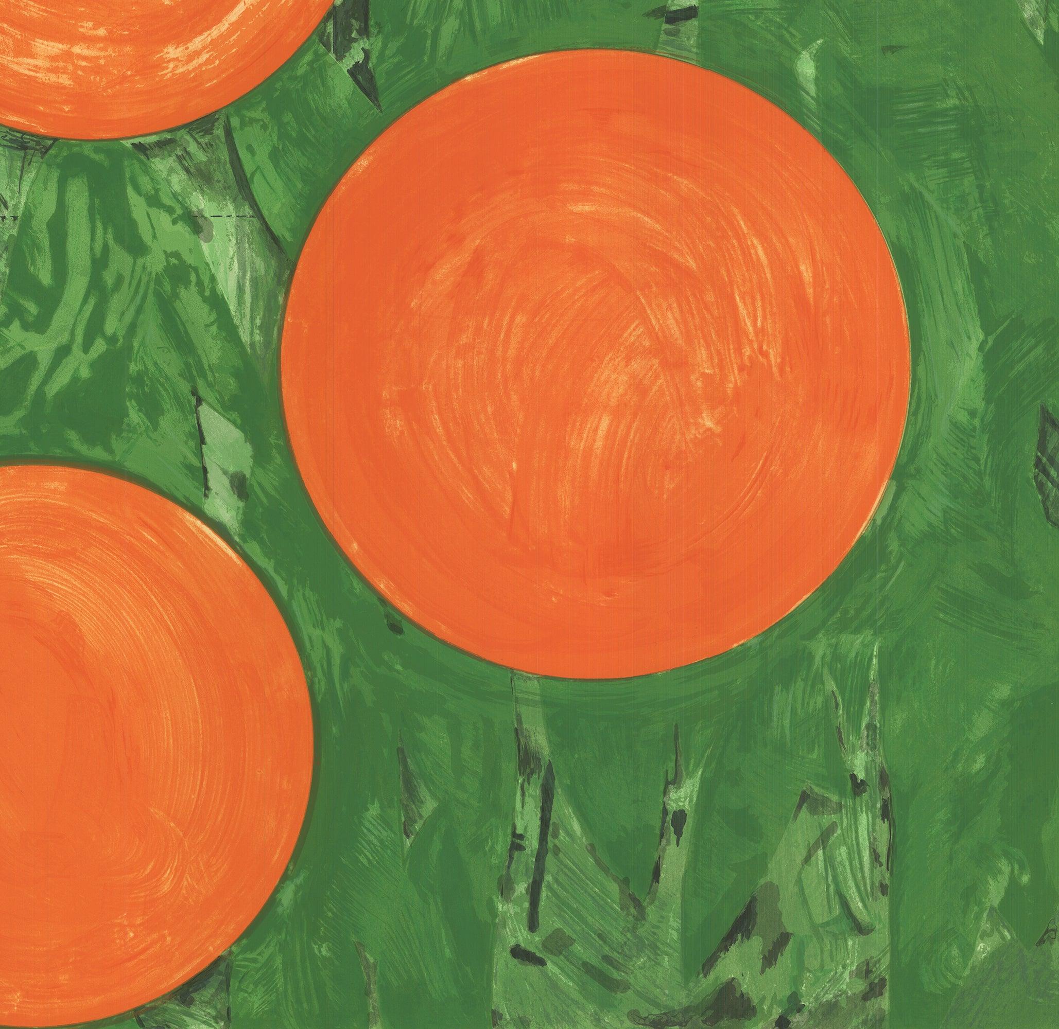 Donald Sultan 'Four Oranges' 1993- Serigraph- Signed 4