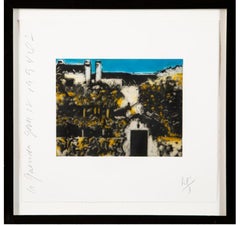 DONALD SULTAN  LA QUERIDA  SIGNED AND NUMBERED 1994