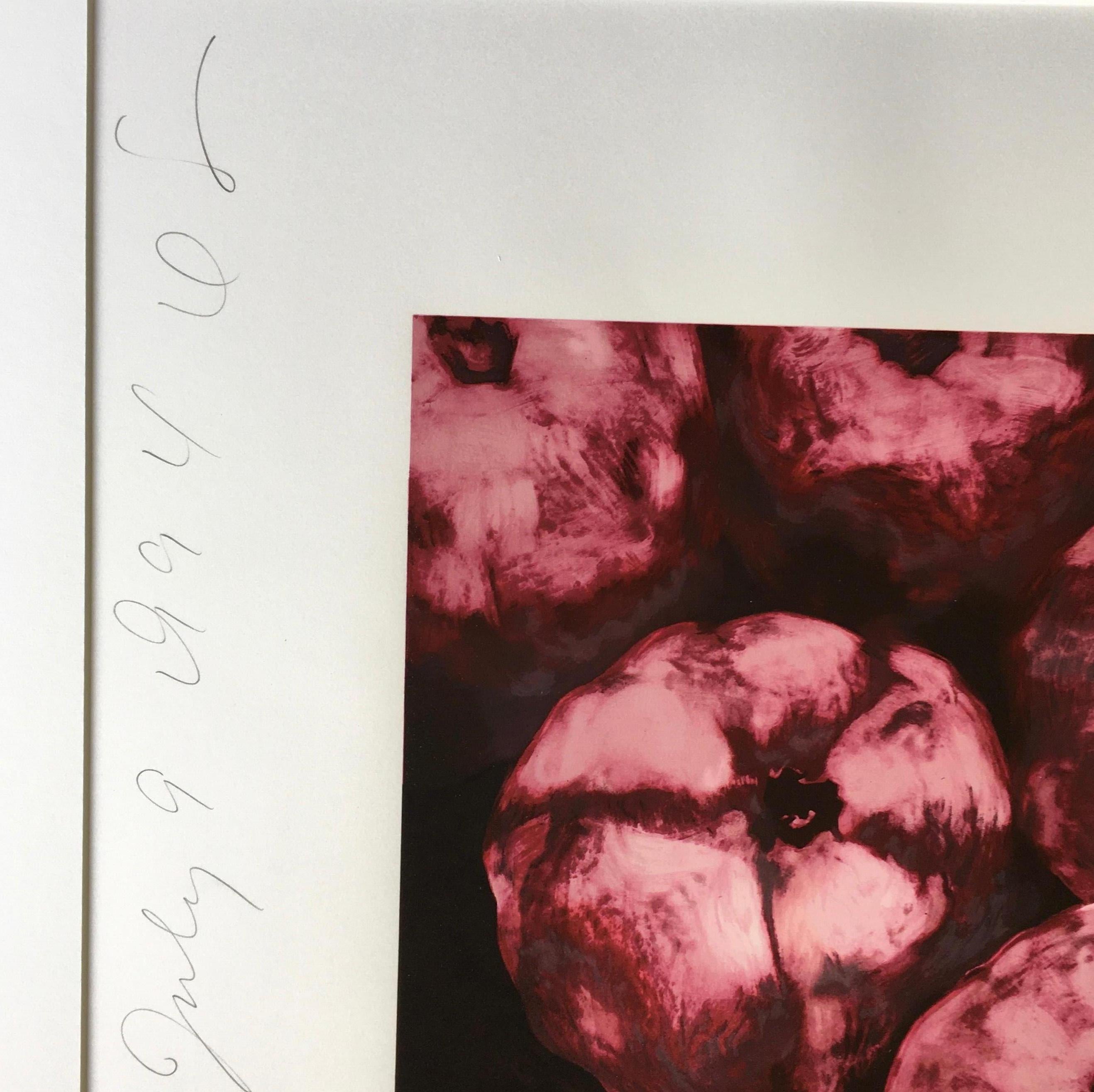Donald Sultan 'Pomegranate July 9, 1994' Limited Edition, Signed Print 1