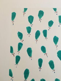 Donald Sultan, from the Wallflowers Series Signed Limited Edition Print