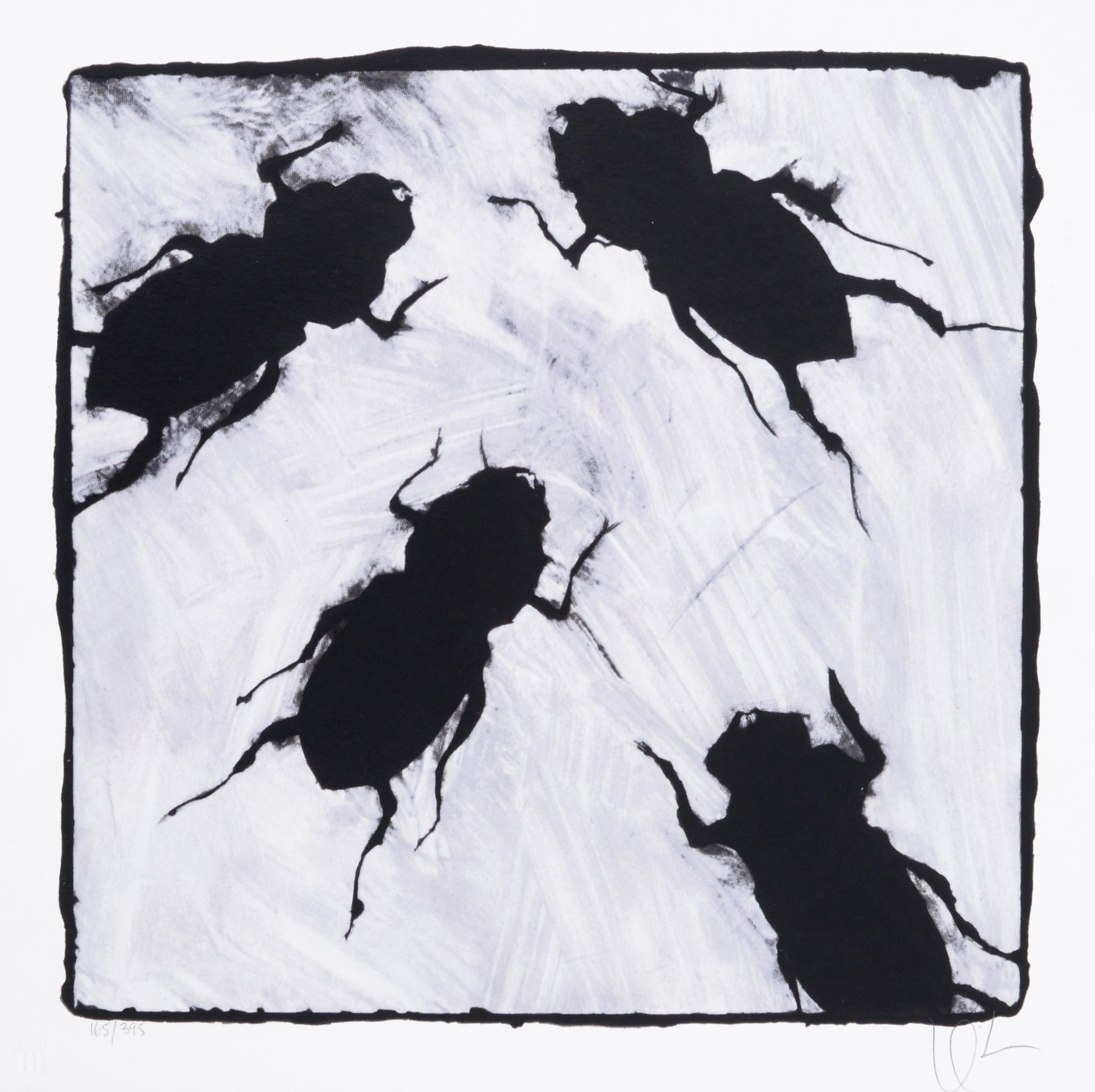 Donald Sultan UNTITLED Serigraph en venta 1