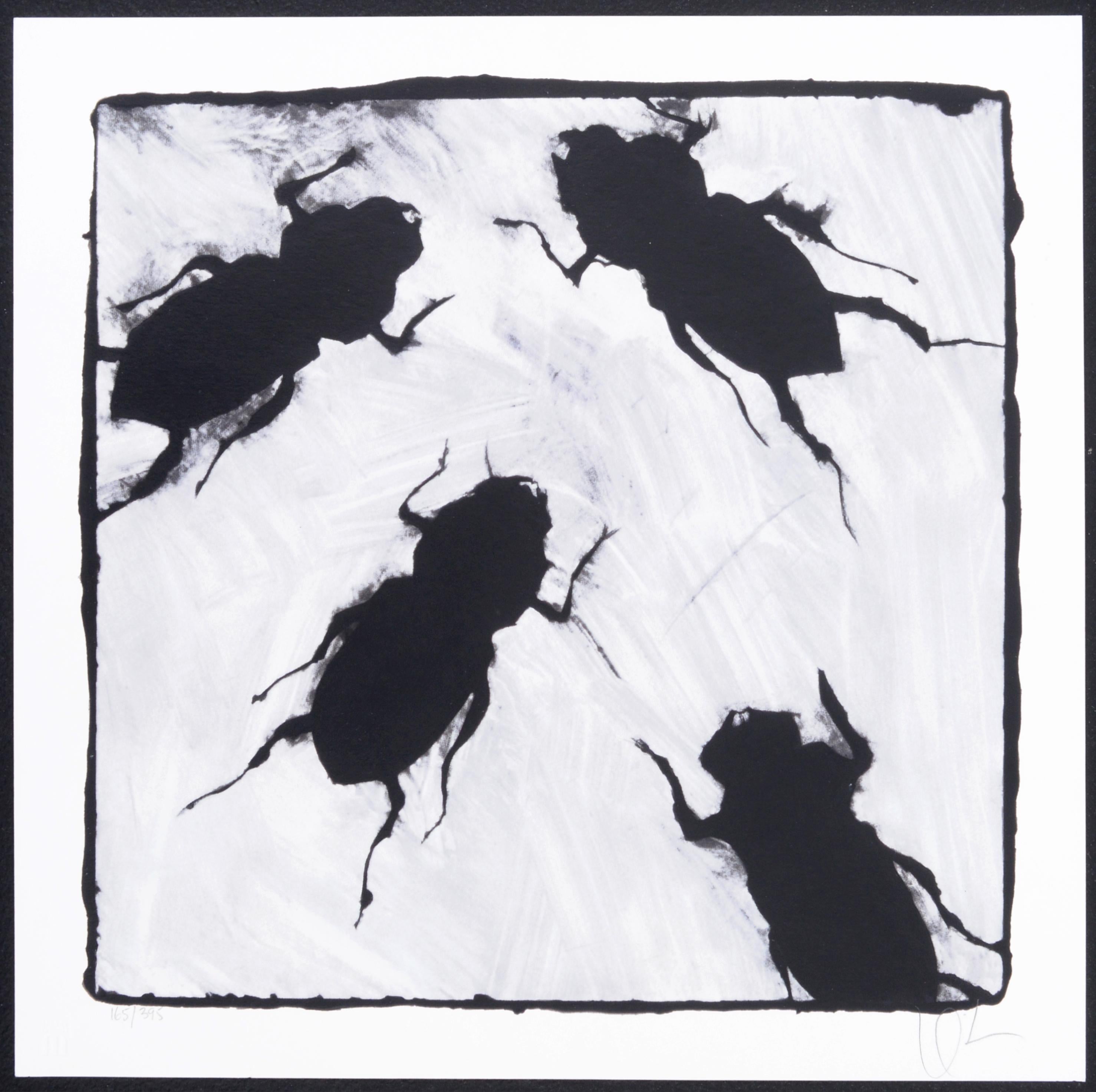 Artist/Designer; Manufacturer: Donald Sultan (American, b. 1951)
Marking(s); notes: signed, blind stamp; ed. 165/395; 1998
Materials: serigraph
Dimensions (H, W, D): 16"h, 16"w (work is not framed)
Additional Information: The serigraph, from the
