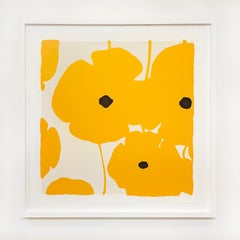 Donald Sultan « Yellow Poppies » (Coquelicots jaunes) – Motif floral