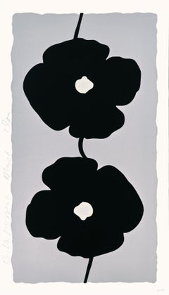 Double Poppies Black