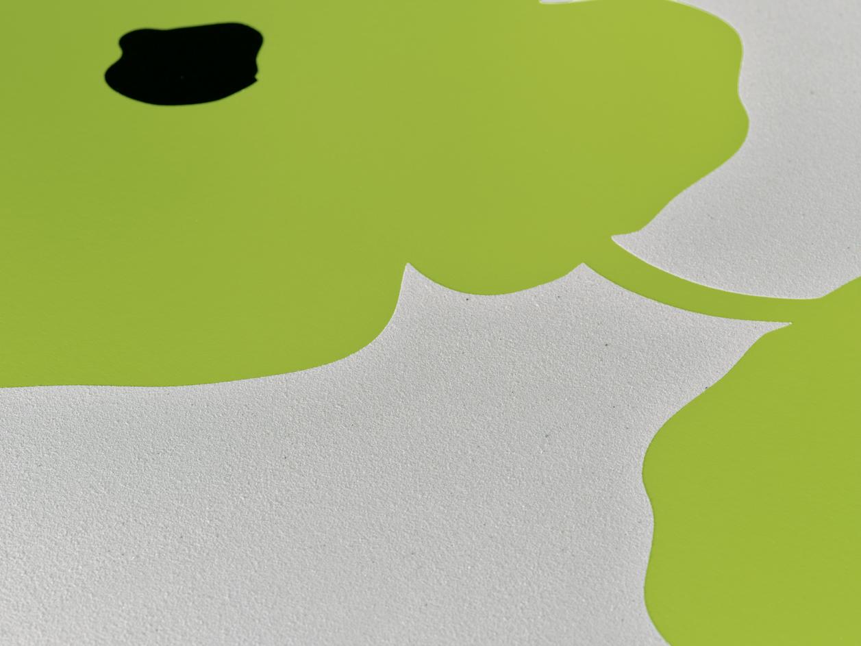 Doppio papavero Greene & Greene - Print Contemporaneo di Donald Sultan