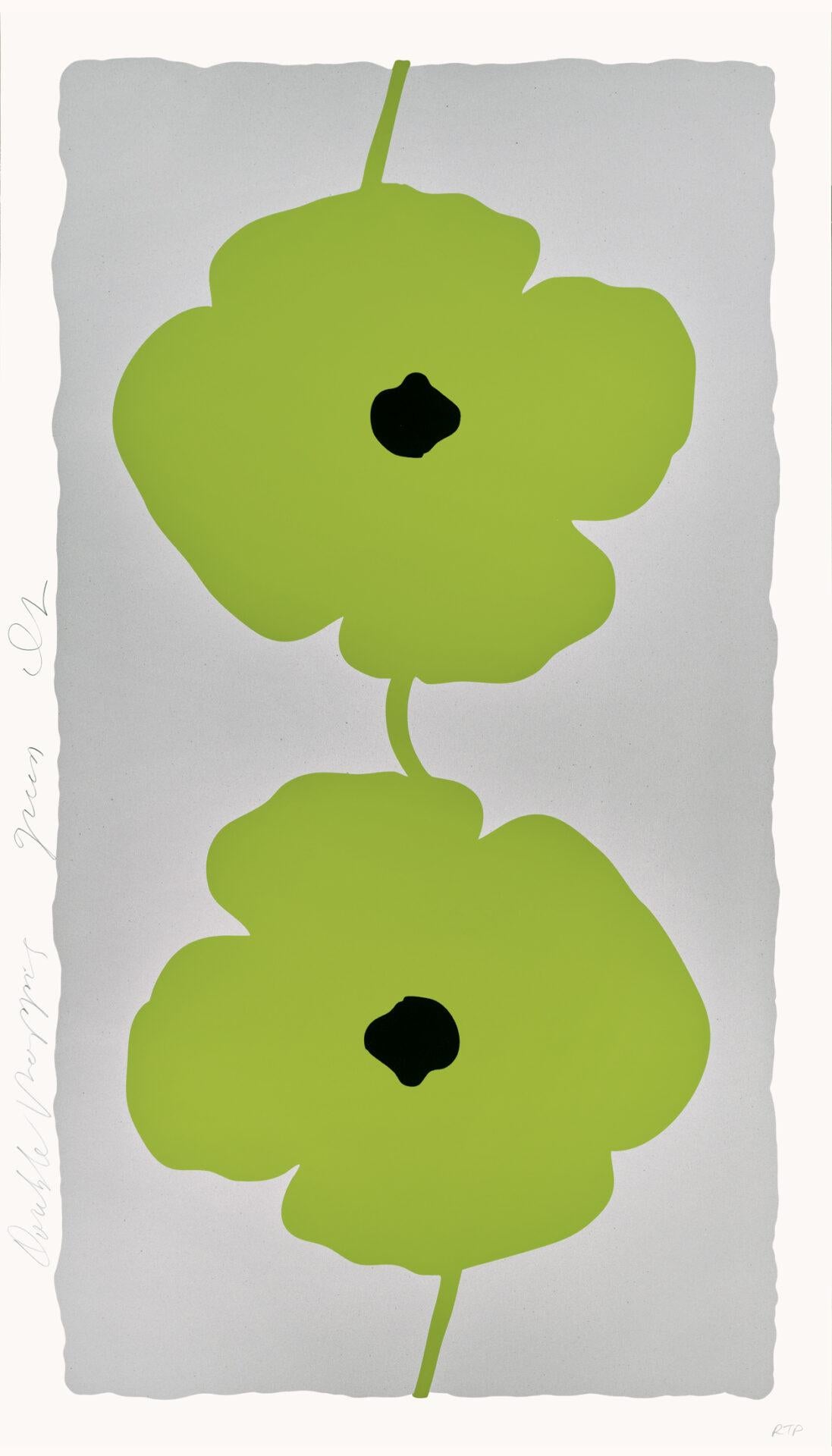 Double Poppies Green