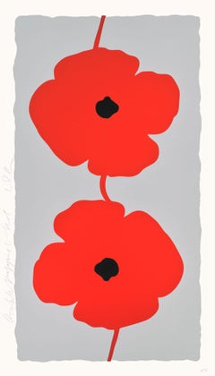 Double Poppies Red