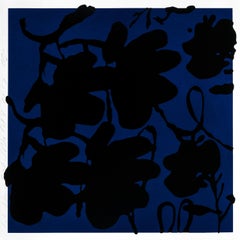 Lantern Flowers, Black and Blue from Big Lantern Flowers, 2017
