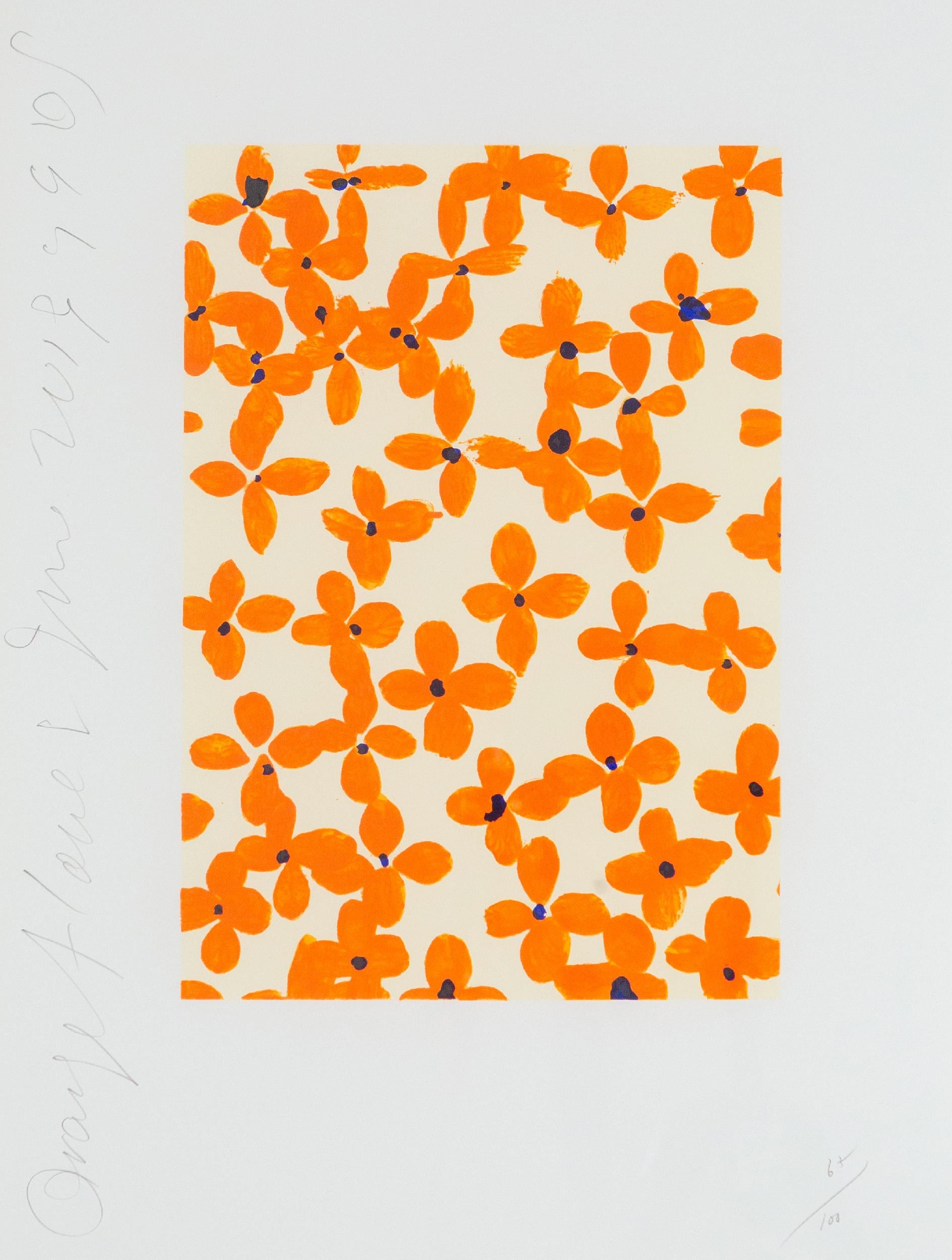 Fleurs d'oranger - Print de Donald Sultan