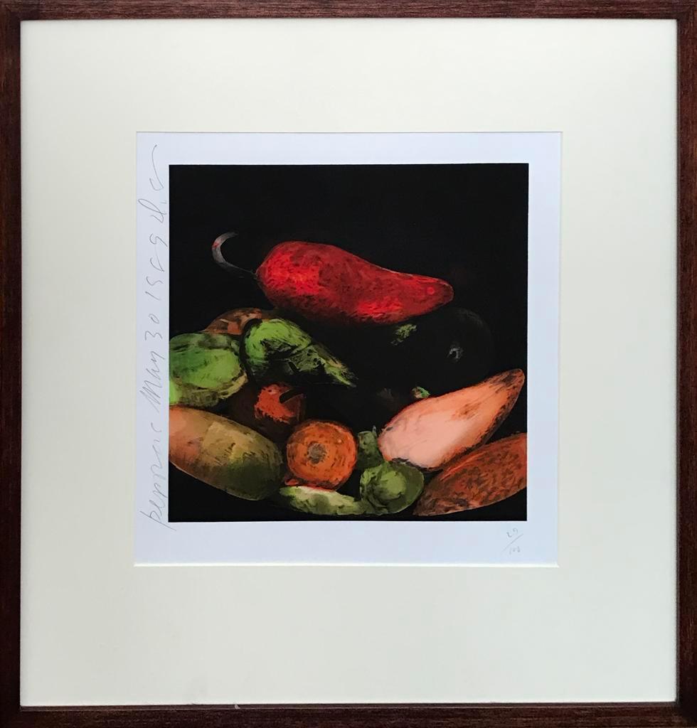 Peppers - Print by Donald Sultan