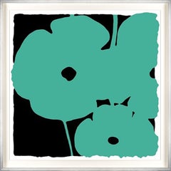 Poppies: Aqua