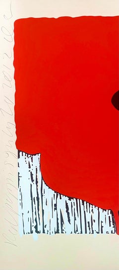 Red Poppies, Donald Sultan