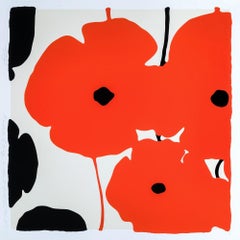 Red Poppies, Donald Sultan